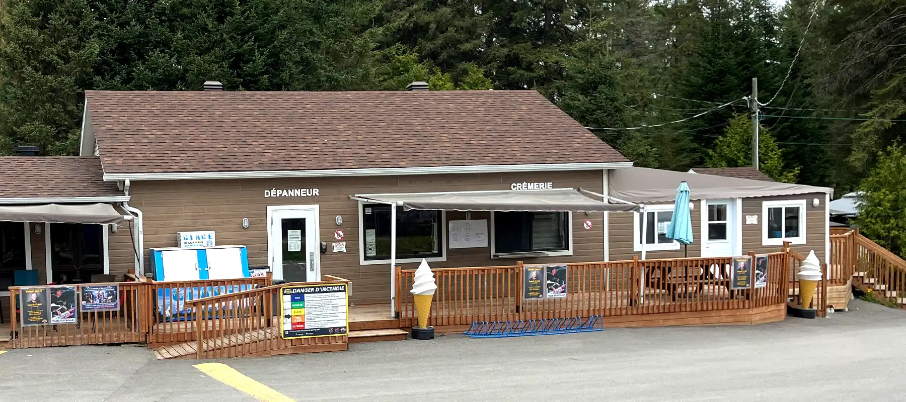 Dépanneur du site Camping Shamrock 2024